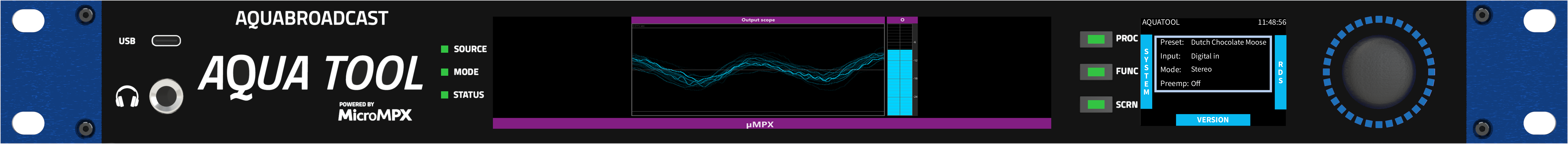 Aqua Tool powered by MicroMPX